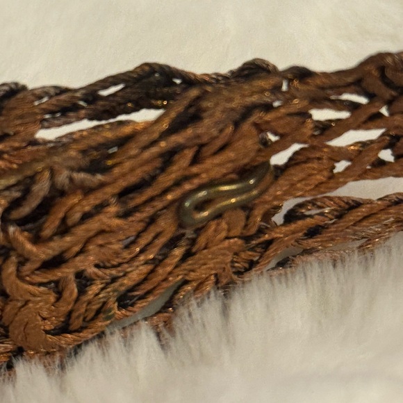 Unique Handmade Woven Bohemian Hippie Festival Belt, 1970s-1980s Era - Picture 15 of 15